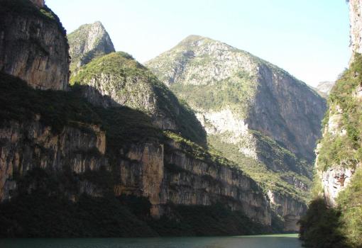 Lugares increibles como la Garganta Wu